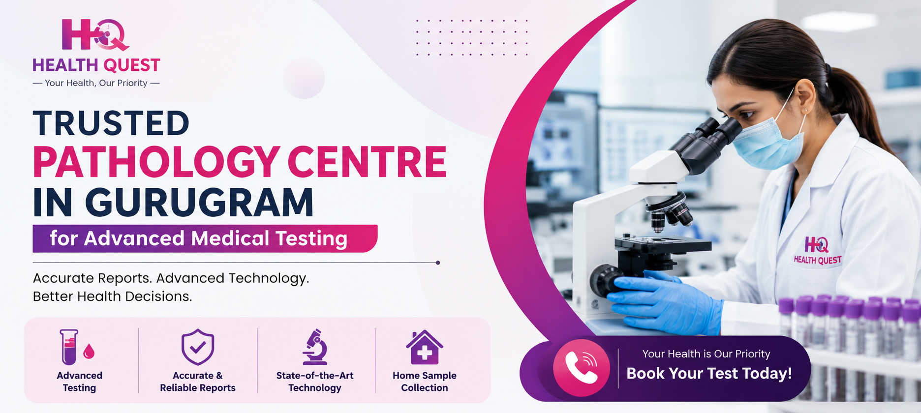 Trusted Pathology Centre in Gurugram for Advanced Medical Testing