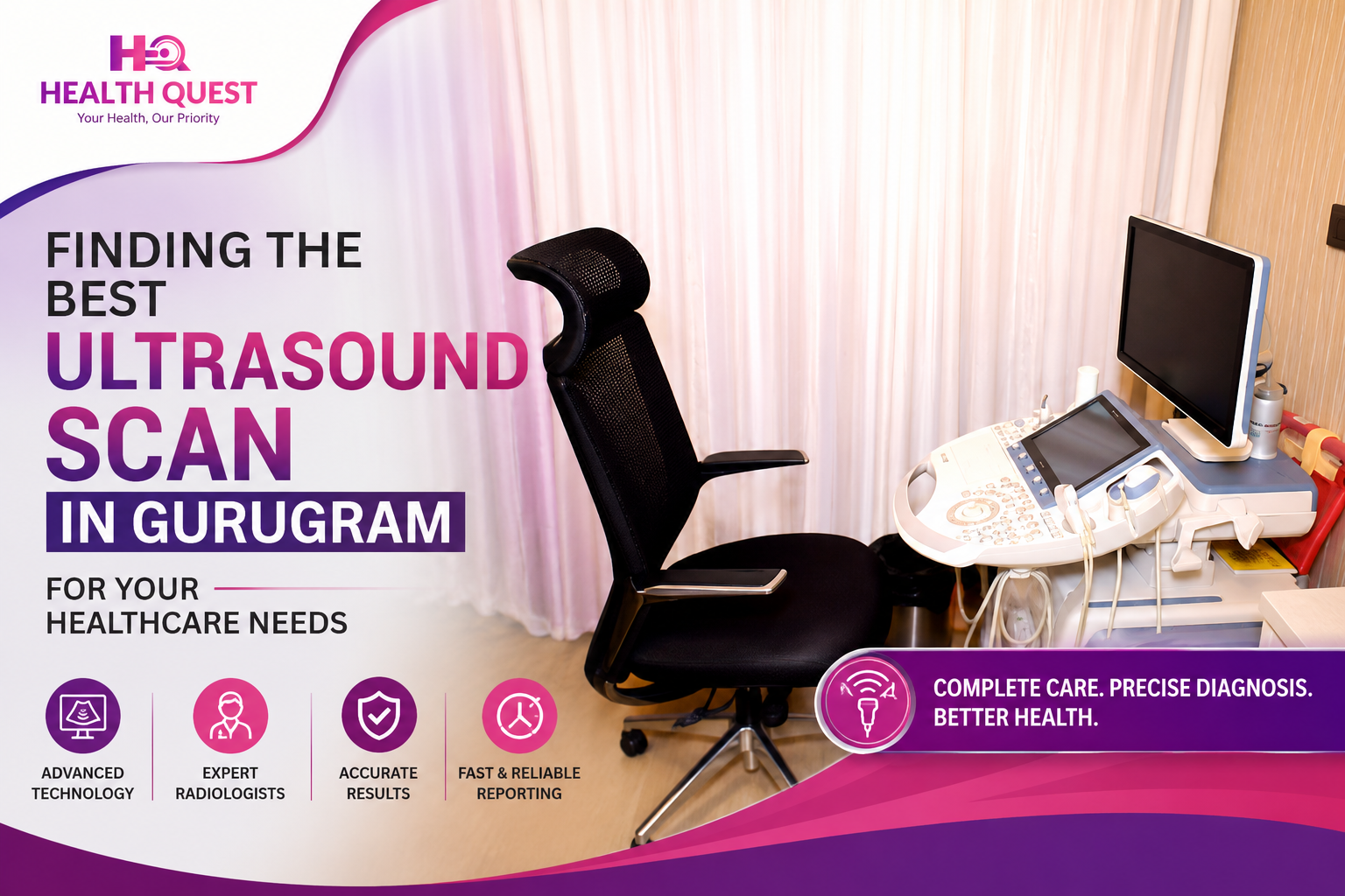 Finding the Best Ultrasound Scan in Gurugram for Your Healthcare Needs