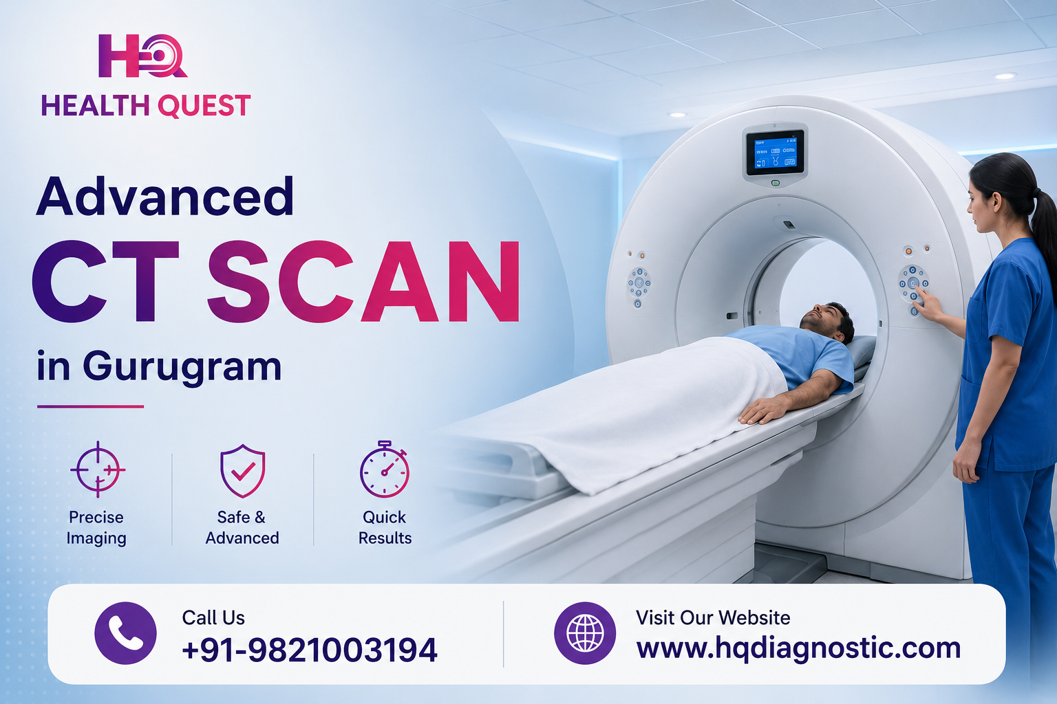 Advanced CT Scan in Gurugram for Quick and Precise Diagnosis