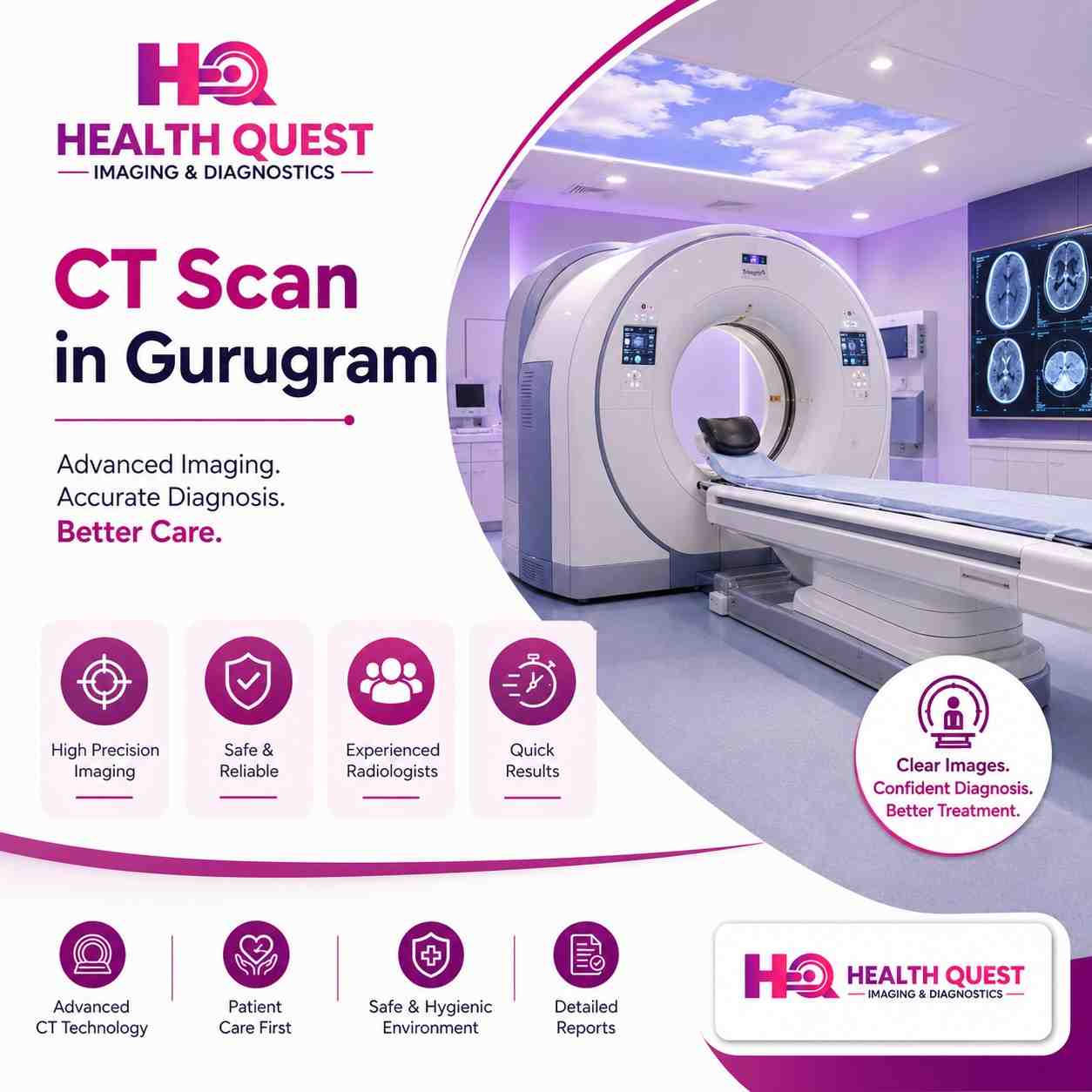CT Scan in Gurugram: Reliable Imaging for Better Diagnosis